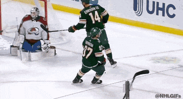 Happy Ice Hockey GIF by NHL
