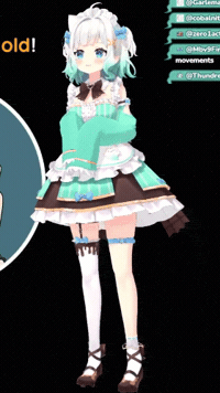 3D Vtuber GIF