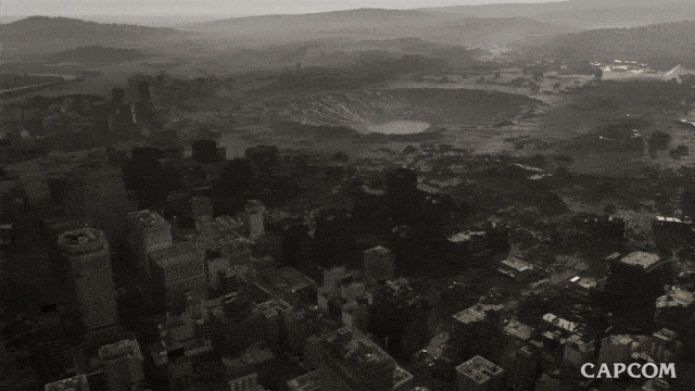 Raccoon City Ruins GIF by CAPCOM