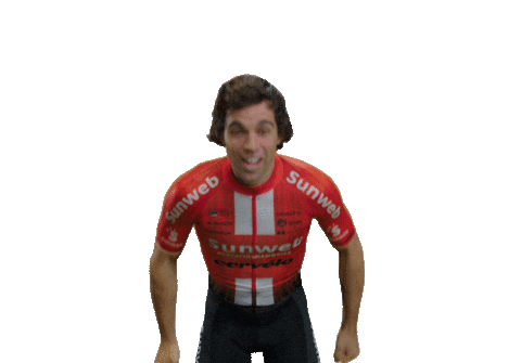 michael matthews yes Sticker by Sunweb