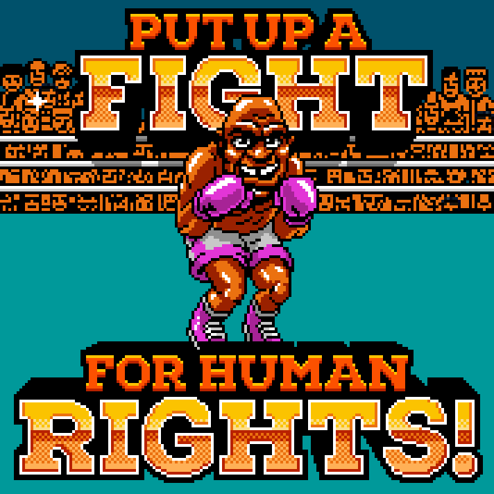 Human Rights Justin Gammon GIF by GIPHY Studios 2023