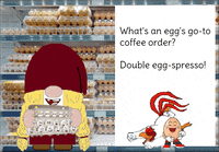Eggs Gnome GIF