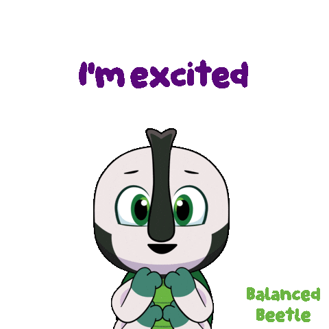 Excited Bug Sticker by VeeFriends