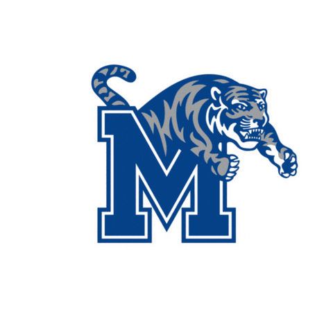 Memphis Tigers Sticker by University of Memphis