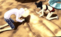 Persona 5 Summer GIF