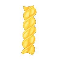 Al Dente Abc Sticker by Bianca Bosso