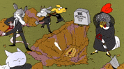 Funeral Grave GIF by sarahmaes