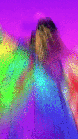 Mullet_Dragon giphyupload rainbow colors glasses GIF