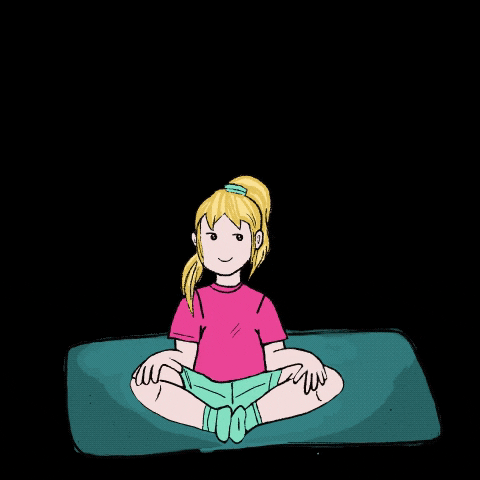 irenedelacalle yoga gracias namaste asana GIF