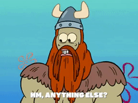 season 6 dear vikings GIF by SpongeBob SquarePants