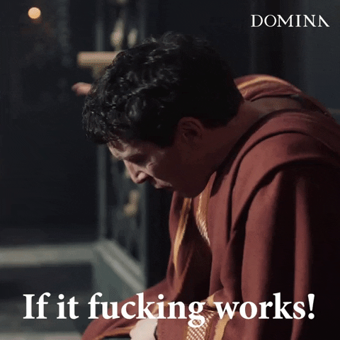 Ancient Rome Reaction GIF by Domina Series