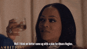 Robin Givens Brian White GIF by OWN: Oprah Winfrey Network