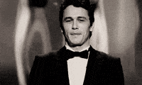 nervous james franco GIF