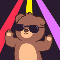 Teddy Bear Dancing GIF by BEARISH