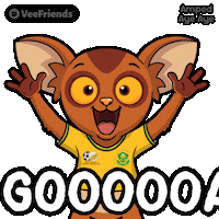 Excited World Cup Sticker by VeeFriends