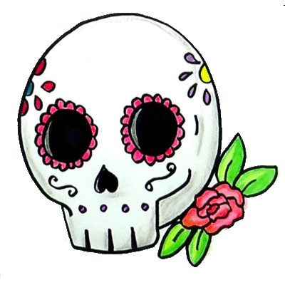 VolviendoAlOrigen giphyupload calavera dia de muertos volviendo al origen Sticker
