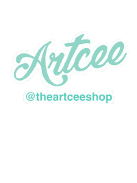 theartceeshop pink teal pins artcee Sticker