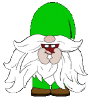 Humor Gnome Sticker