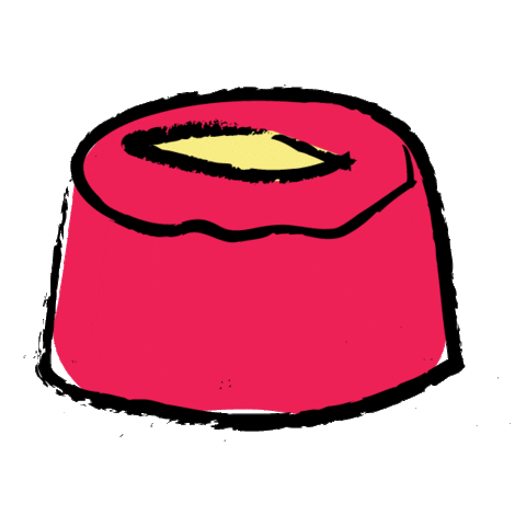 Calliehotlittlebiscuit pink biscuit biscuits comfort food Sticker