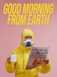 Good Morning Hello GIF by Sealed With A GIF