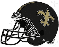 Nfl Helmet Sticker by New Orleans Saints
