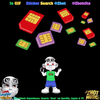 Holding Phone Sim Card GIF by Zhot Music