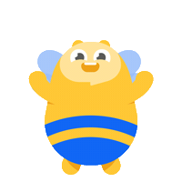 Bee Hooray Sticker by AskBee