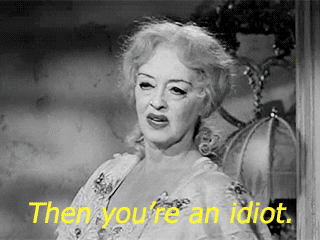 whatever happened to baby jane wtf GIF by O&O, Inc