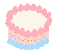 Baking Happy Birthday Sticker by Demic