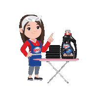 Laundry Sticker by shoofco