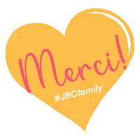 jbc_fashion heart thanks thankyou merci Sticker
