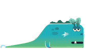 Blue Dragon Sticker by Play Osmo