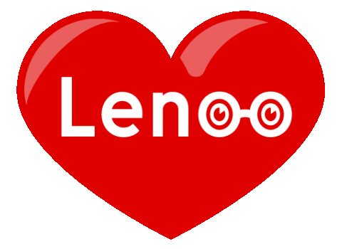 Heart Christmas Sticker by Lenoo