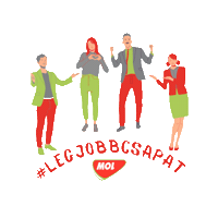Csapat Sticker by MOL Magyarország