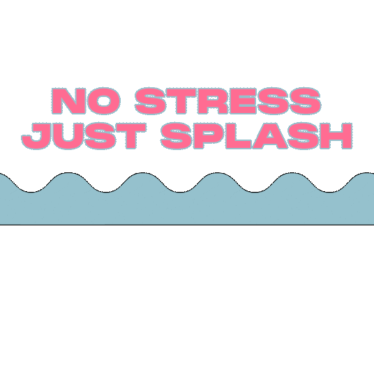 Vacation Splash Sticker