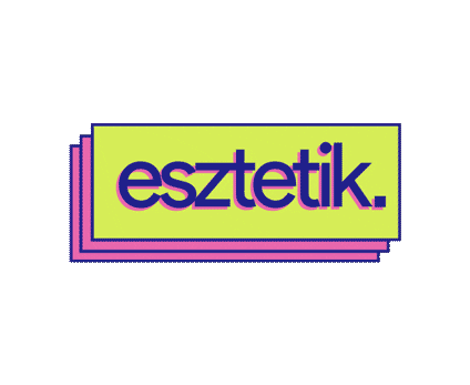 esztetik giphyupload logo aesthetic esztetik Sticker