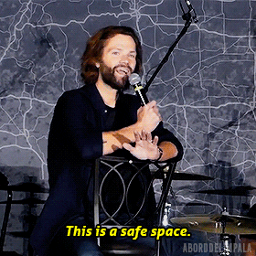 aborddelimpala giphyupload jared padalecki safe space aborddelimpala GIF