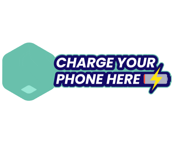 ChargedUp giphyupload phone battery charge Sticker