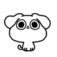 angry dog Sticker by GBLWang