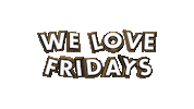 We Love Friday Sticker by B on Stage