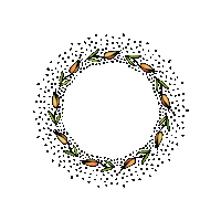 Flowers Rotating Sticker