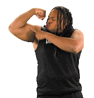 Flexing National Football League Sticker by NFL