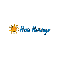 helloholidays logo hello holidays Sticker