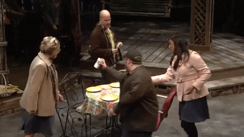 Southern Comfort Table Setting GIF by The Public Theater