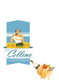 Cellino italia pasta spaghetti cagliari Sticker