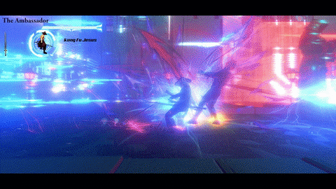 KungFuJesus giphyupload gaming action jesus GIF
