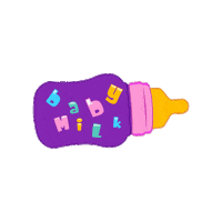 Baby Millk Sticker by Crumpets