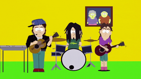 band song GIF by South Park 