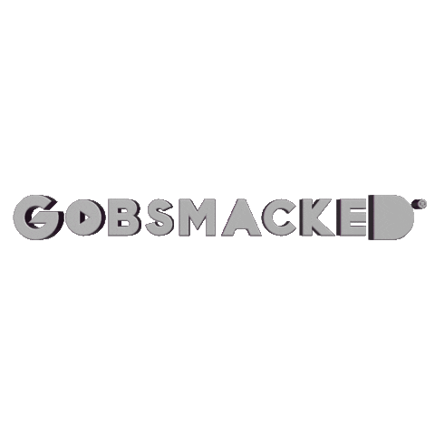 Gobsmacked giphyupload logo gobsmacked gobsmacked video Sticker
