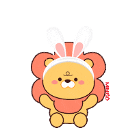 Bunny Easter Sticker by minisoaustralia